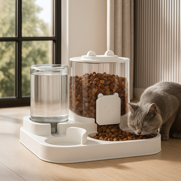 Distributeur Automatique Chiens & Chats – Nourriture + Eau