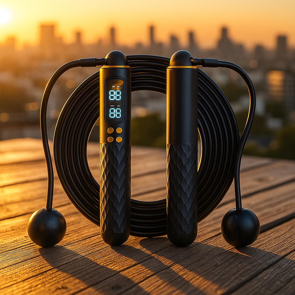 Corde à Sauter Électronique USB avec Compteur de Calories