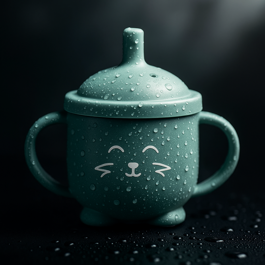 Gobelet avec paille pour bébé