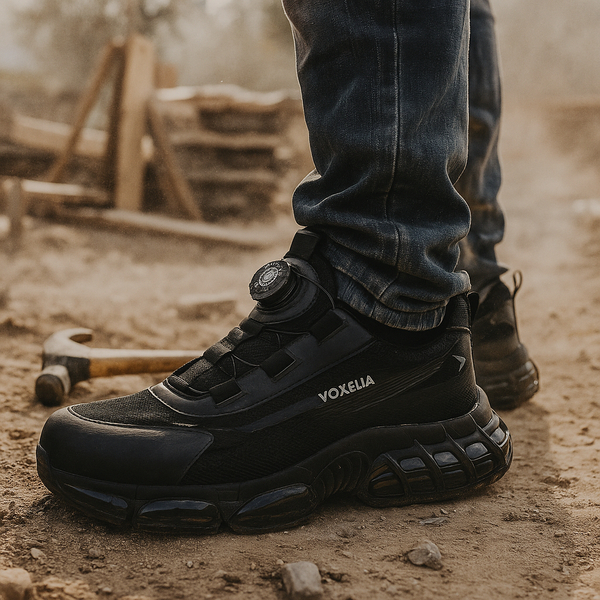 Chaussures de Sécurité Ultra-Résistantes à Lacet Rotatif