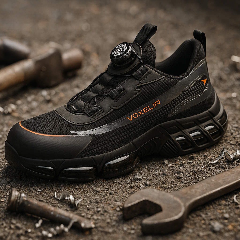 Chaussures de Sécurité Ultra-Résistantes à Lacet Rotatif