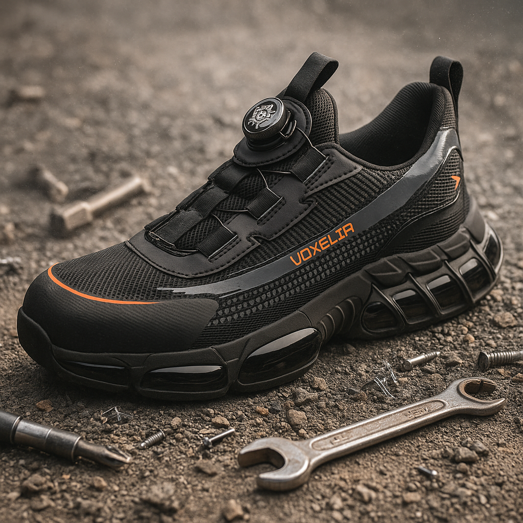 Chaussures de Sécurité Ultra-Résistantes à Lacet Rotatif