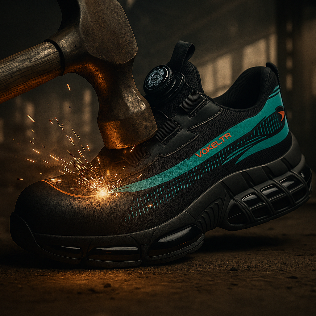 Chaussures de Sécurité Ultra-Résistantes à Lacet Rotatif