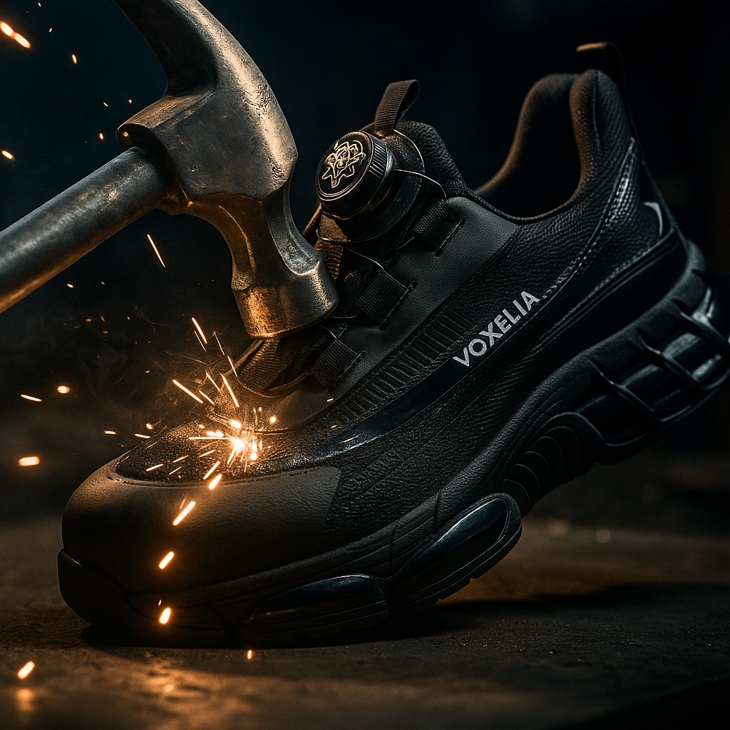 Chaussures de Sécurité Ultra-Résistantes à Lacet Rotatif