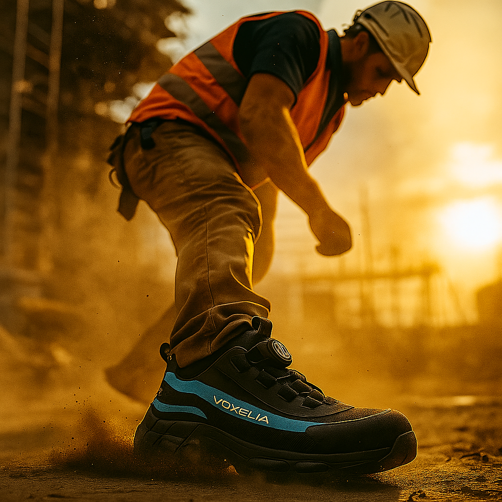 Chaussures de Sécurité Ultra-Résistantes à Lacet Rotatif