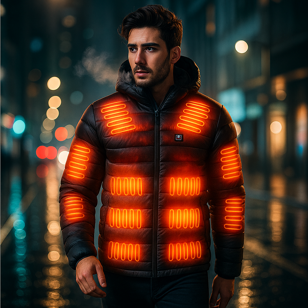 Doudoune Chauffante Unisexe – Chaleur Réglable
