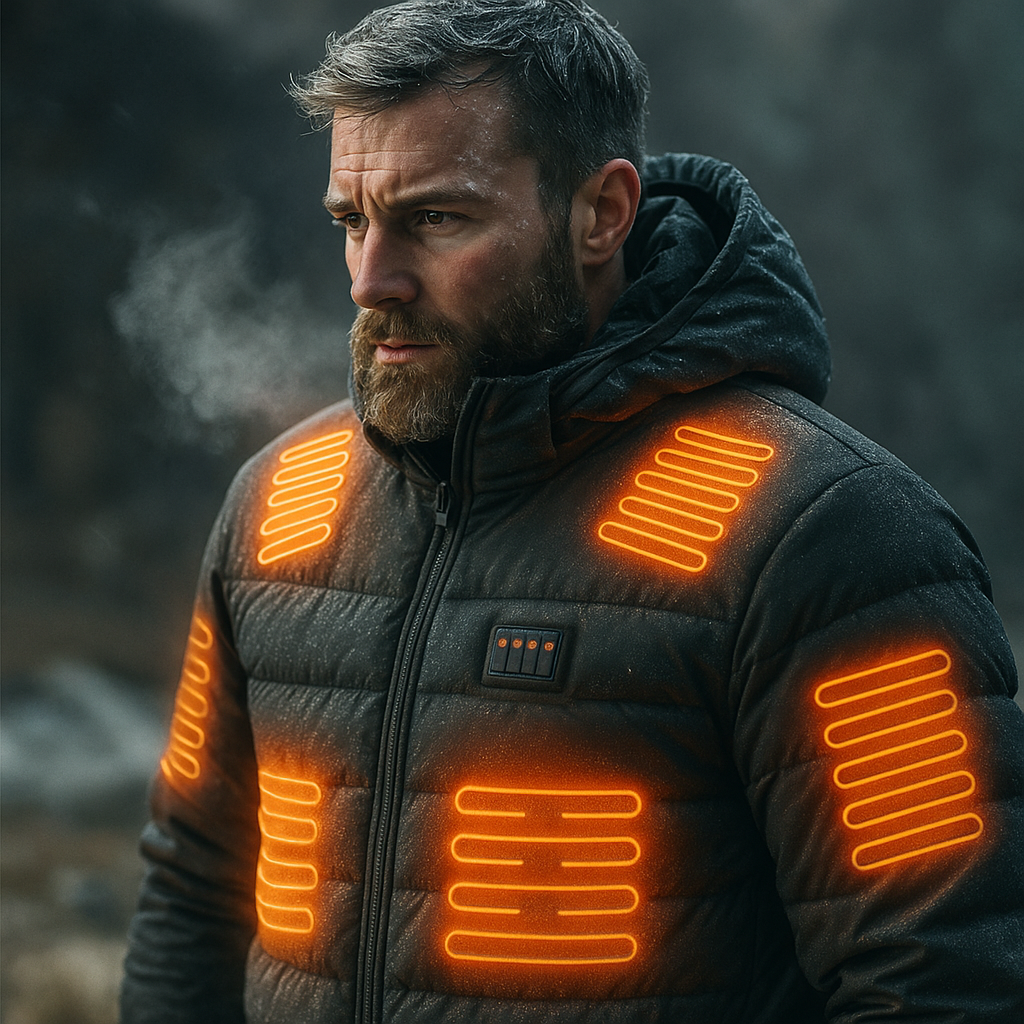 Doudoune Chauffante Unisexe – Chaleur Réglable