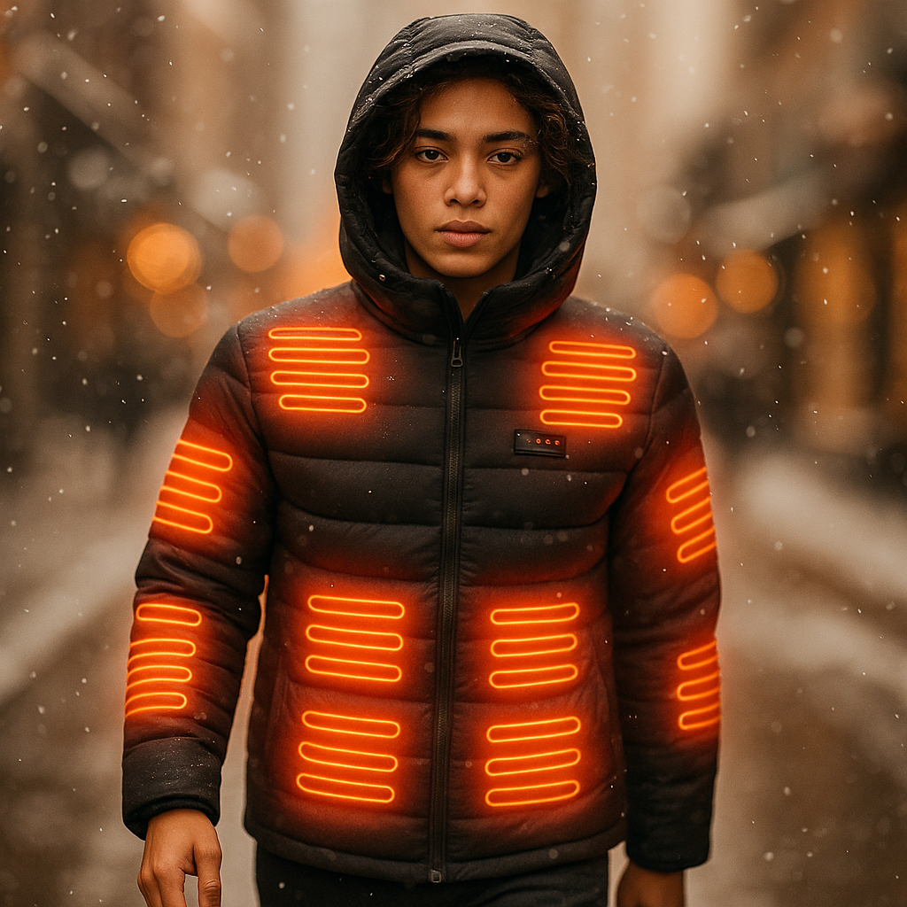 Doudoune Chauffante Unisexe – Chaleur Réglable
