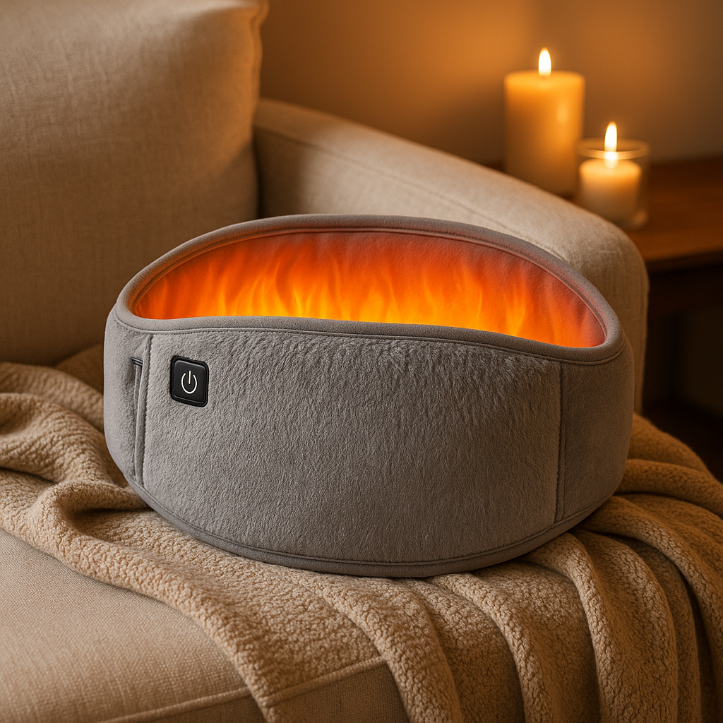 Ceinture Chauffante Magique – Le Confort Parfait Pour Ton Ventre et Tes Mains