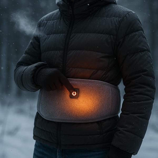 Ceinture Chauffante Magique – Le Confort Parfait Pour Ton Ventre et Tes Mains