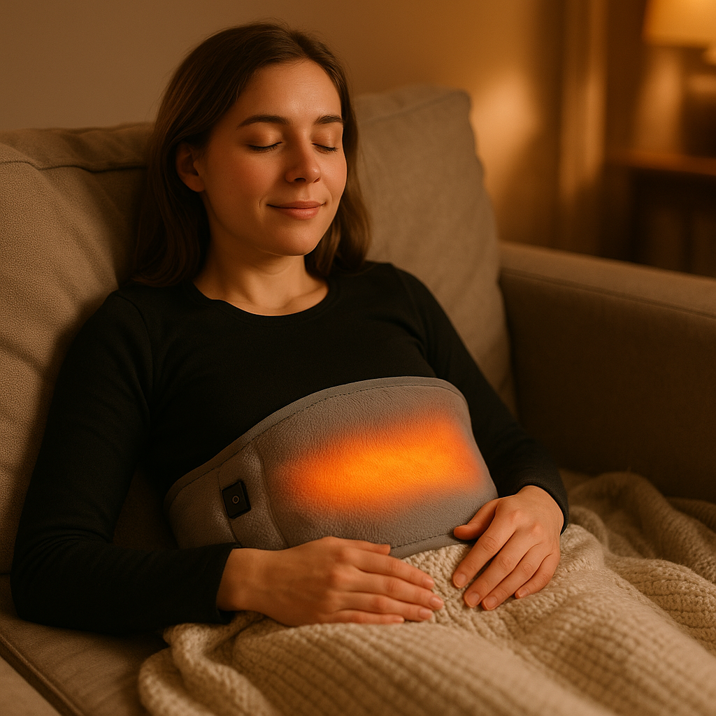 Ceinture Chauffante Magique – Le Confort Parfait Pour Ton Ventre et Tes Mains