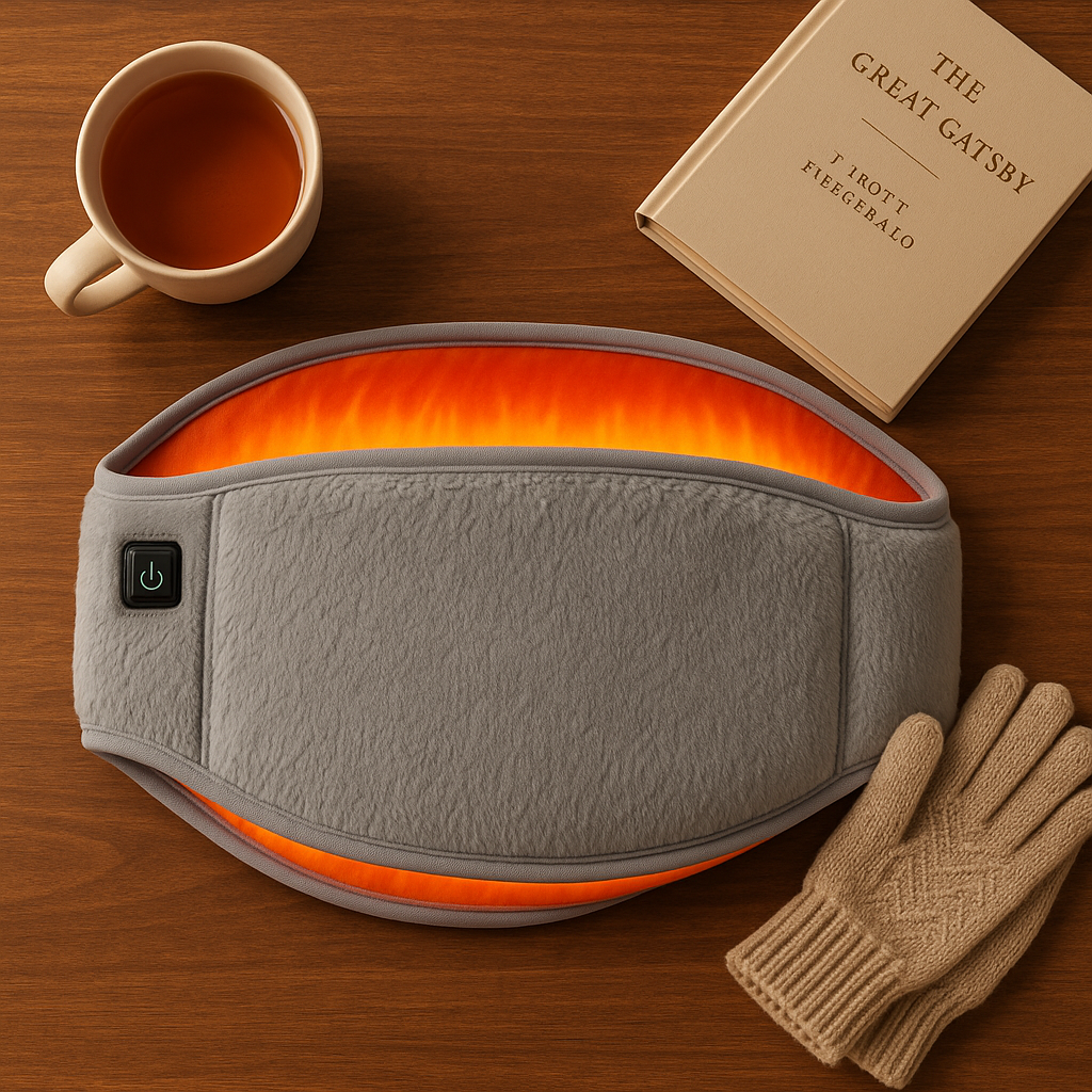 Ceinture Chauffante Magique – Le Confort Parfait Pour Ton Ventre et Tes Mains