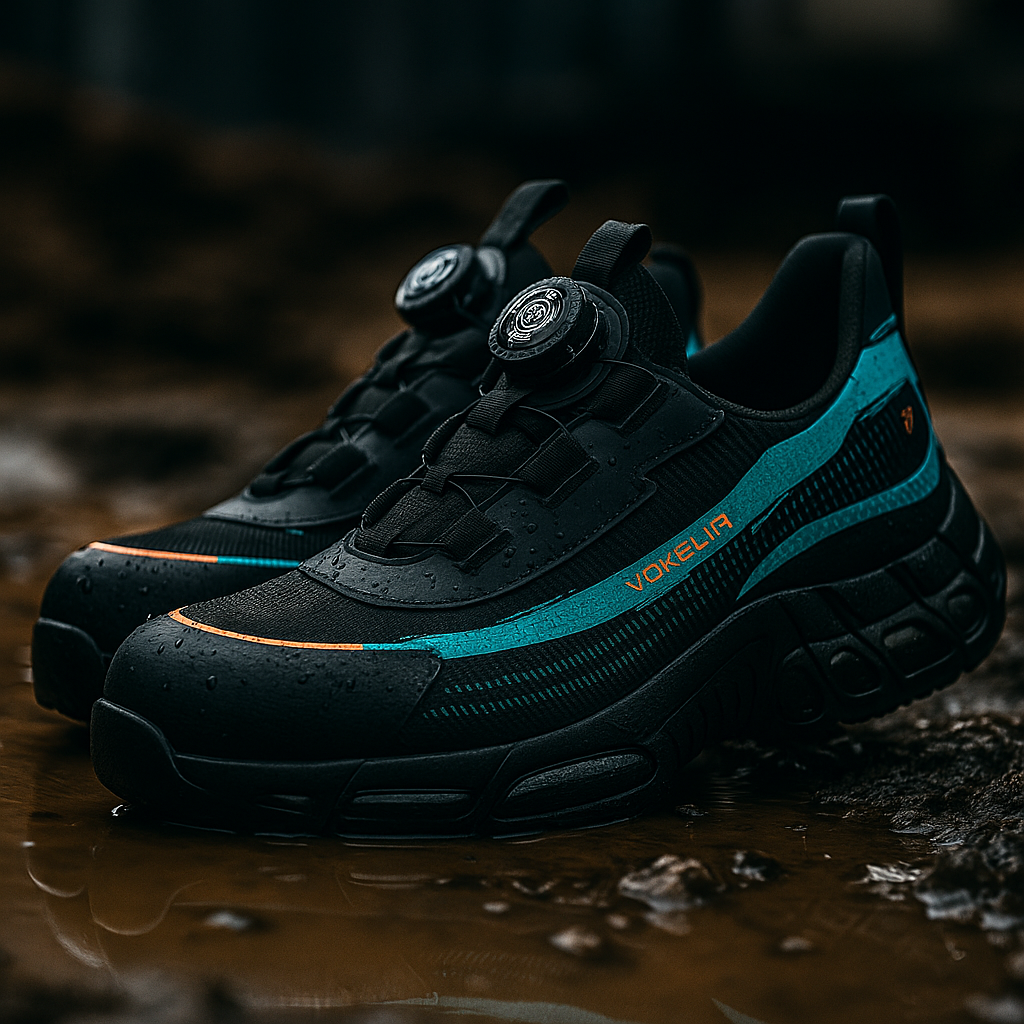 Chaussures de Sécurité Ultra-Résistantes à Lacet Rotatif