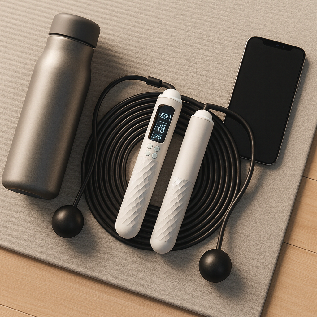 Corde à Sauter Électronique USB avec Compteur de Calories