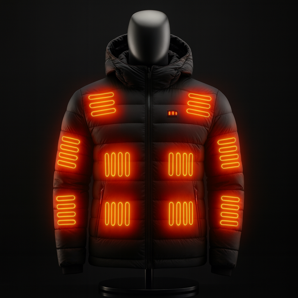 Doudoune Chauffante Unisexe – Chaleur Réglable