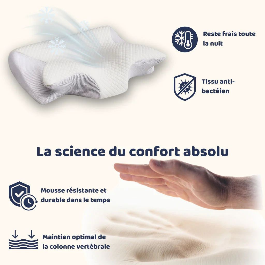 L'oreiller ergonomique premium