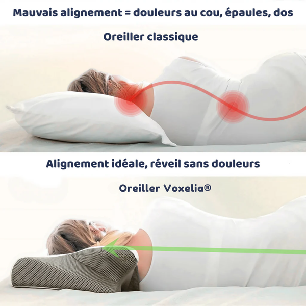 L'oreiller ergonomique premium