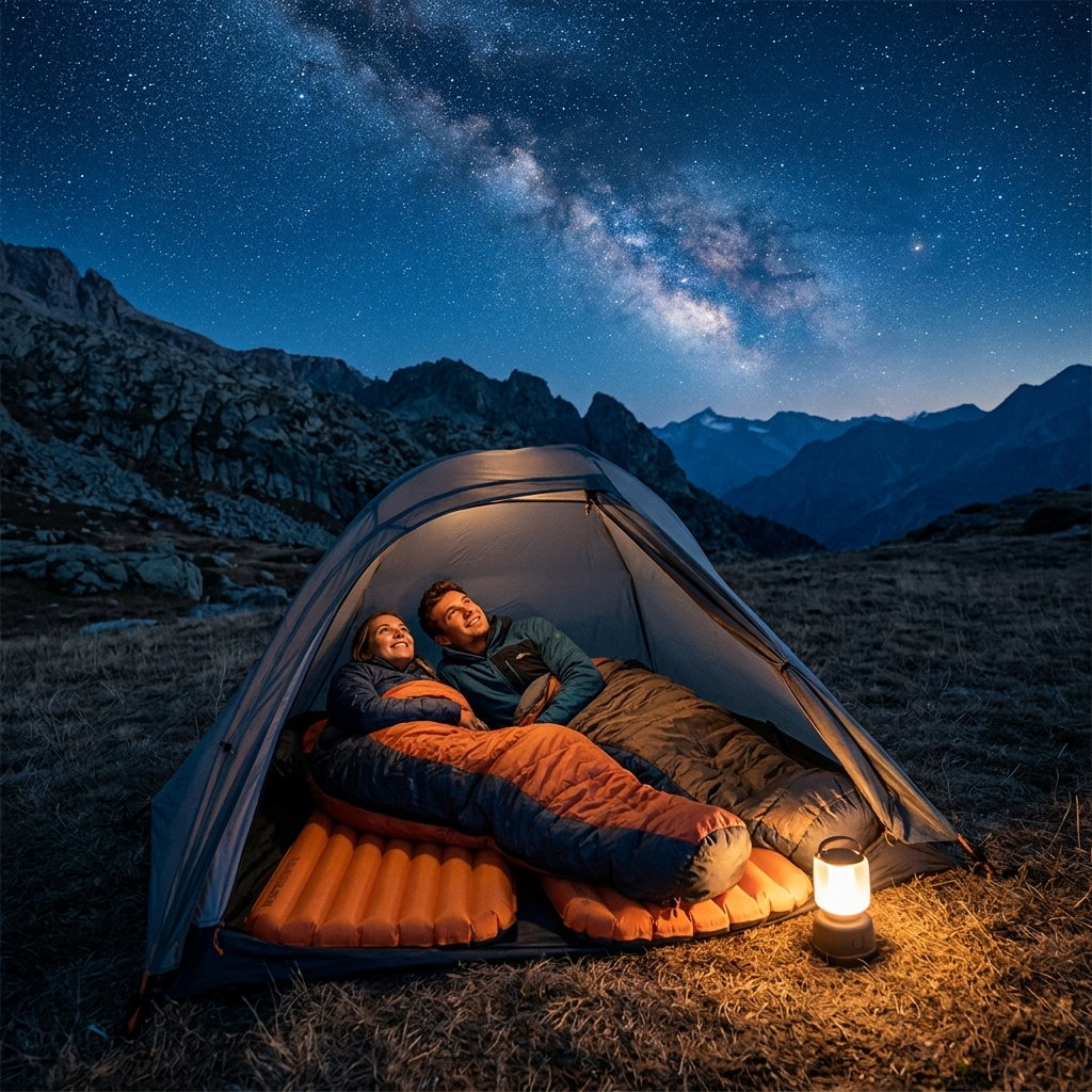 Matelas Gonflable Randonnée Ultralight — Bivouac 3 Saisons
