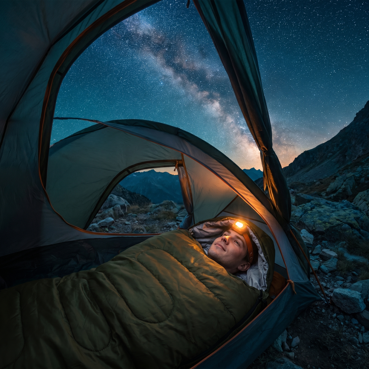 Sac de Couchage Léger — Camping & Randonnée Été