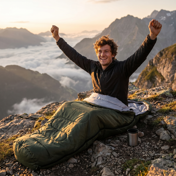 Sac de Couchage Léger — Camping & Randonnée Été