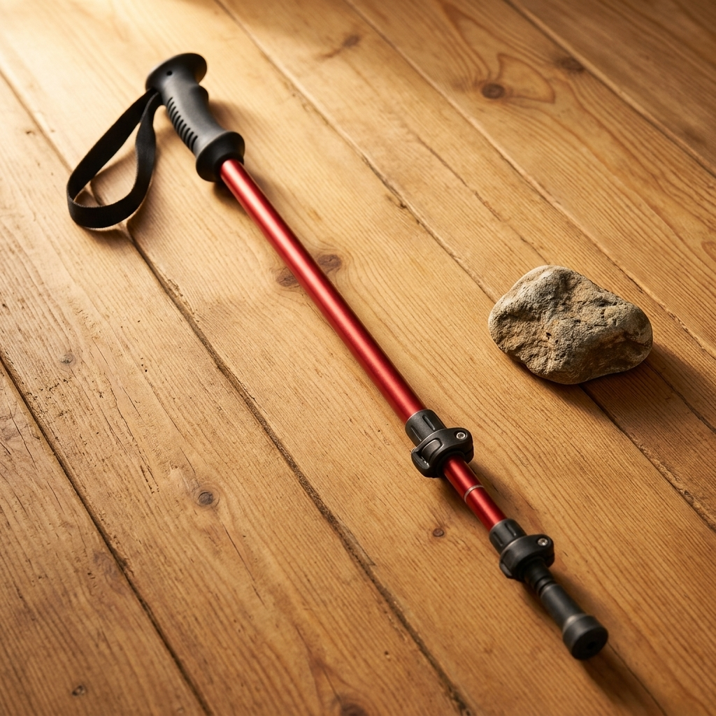 Bâton de Randonnée Télescopique Aluminium — Réglable 52–110cm