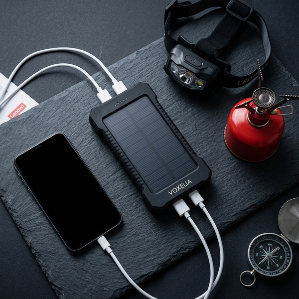 Batterie Solaire Portable — 10 000 · 30 000 · 50 000mAh