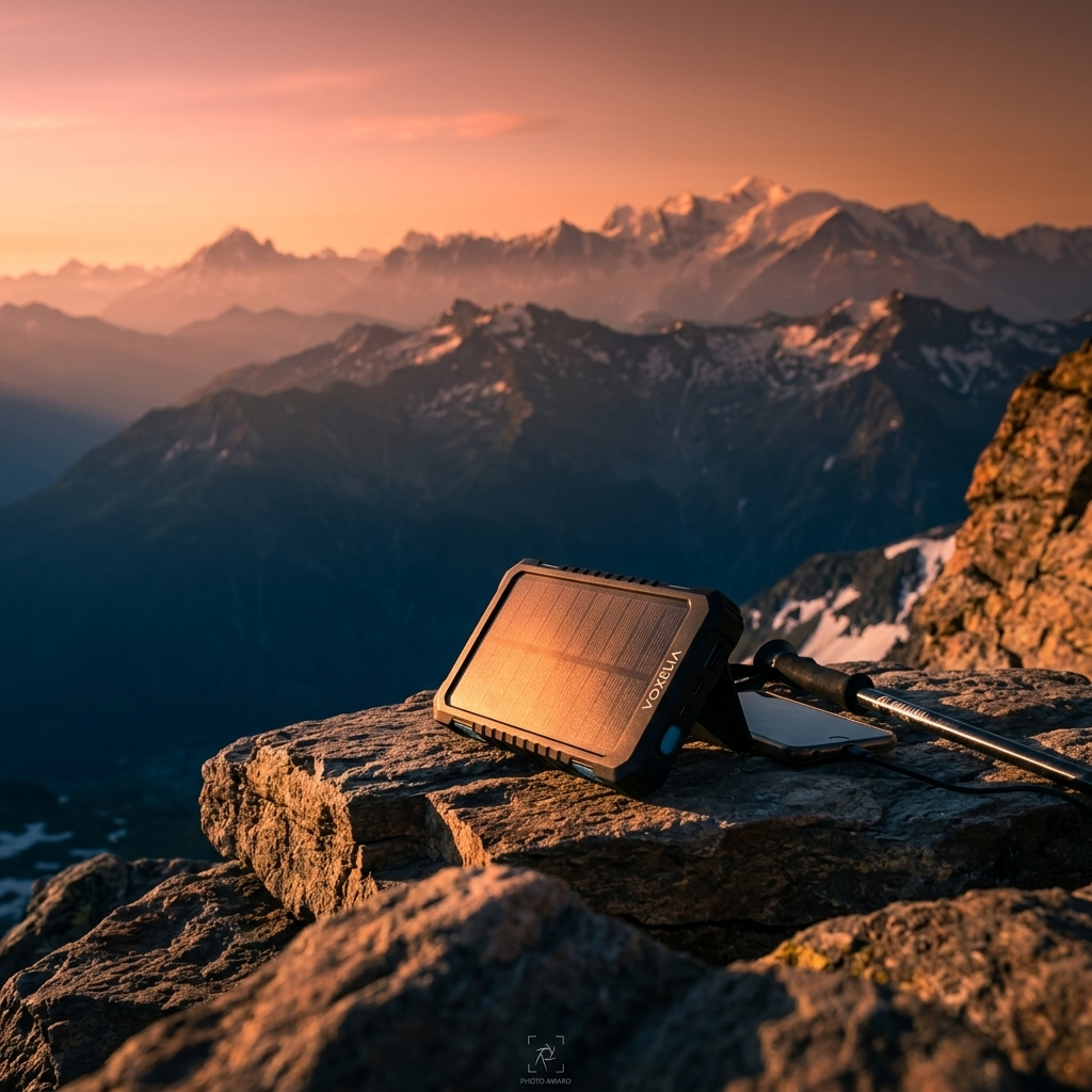 Batterie Solaire Portable — 10 000 · 30 000 · 50 000mAh