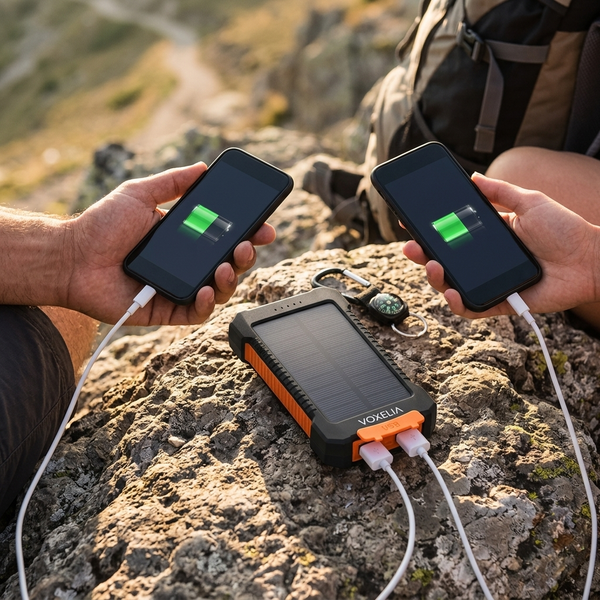 Batterie Solaire Portable — 10 000 · 30 000 · 50 000mAh