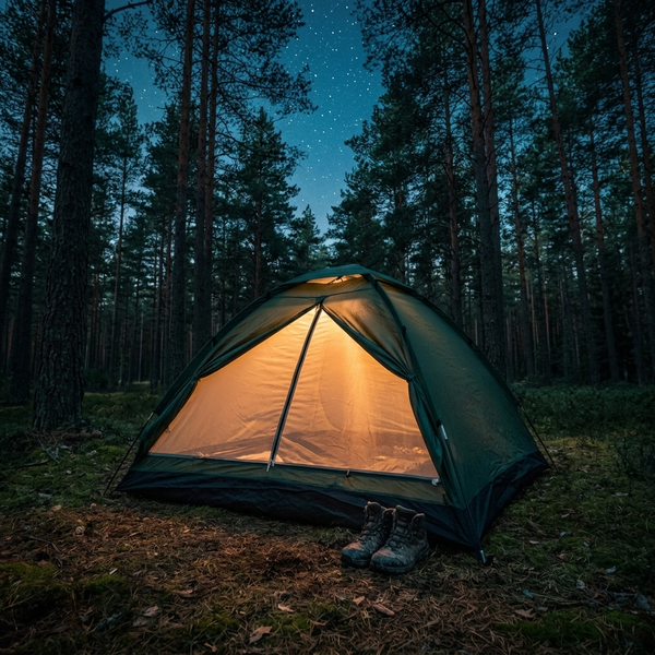 Tente de Camping 2 Personnes — Légère & Montage Rapide