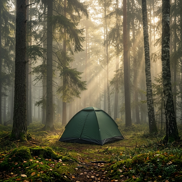 Tente de Camping 2 Personnes — Légère & Montage Rapide