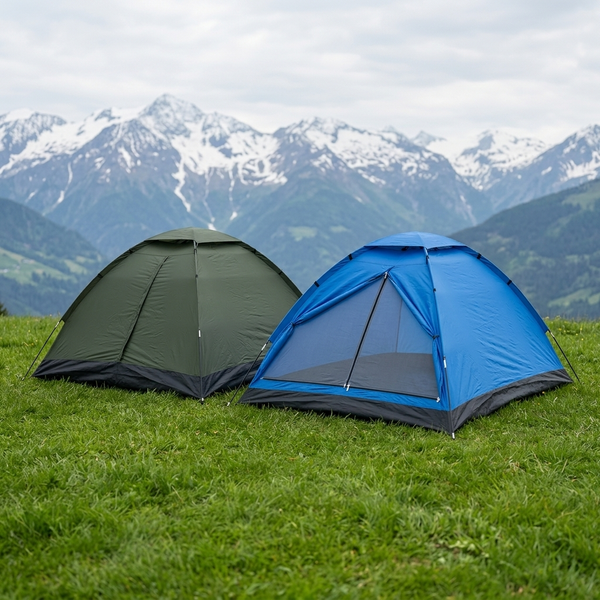 Tente de Camping 2 Personnes — Légère & Montage Rapide