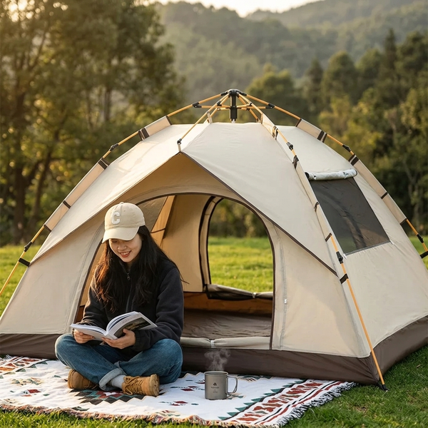 Tente de Camping Automatique — Montage en 3 Secondes