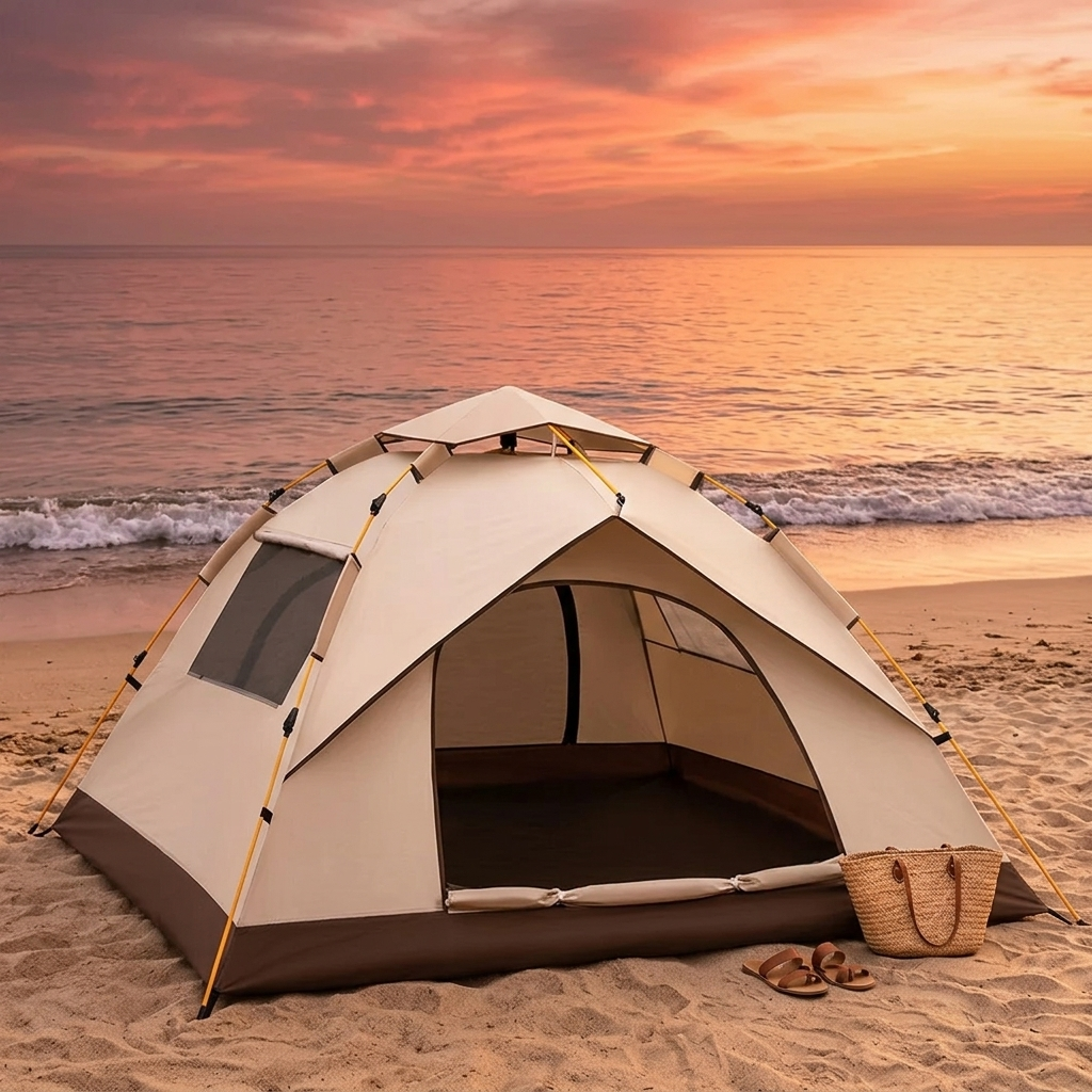 Tente de Camping Automatique — Montage en 3 Secondes